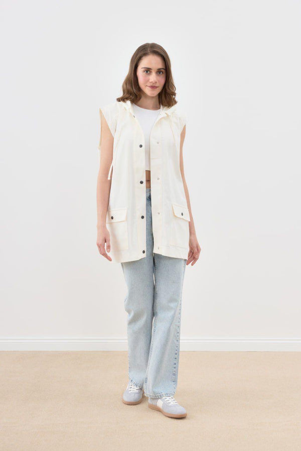 Linen vest