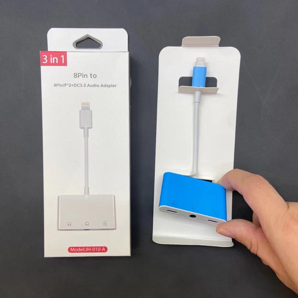 iPhone Headphone Adapter 3 in 1