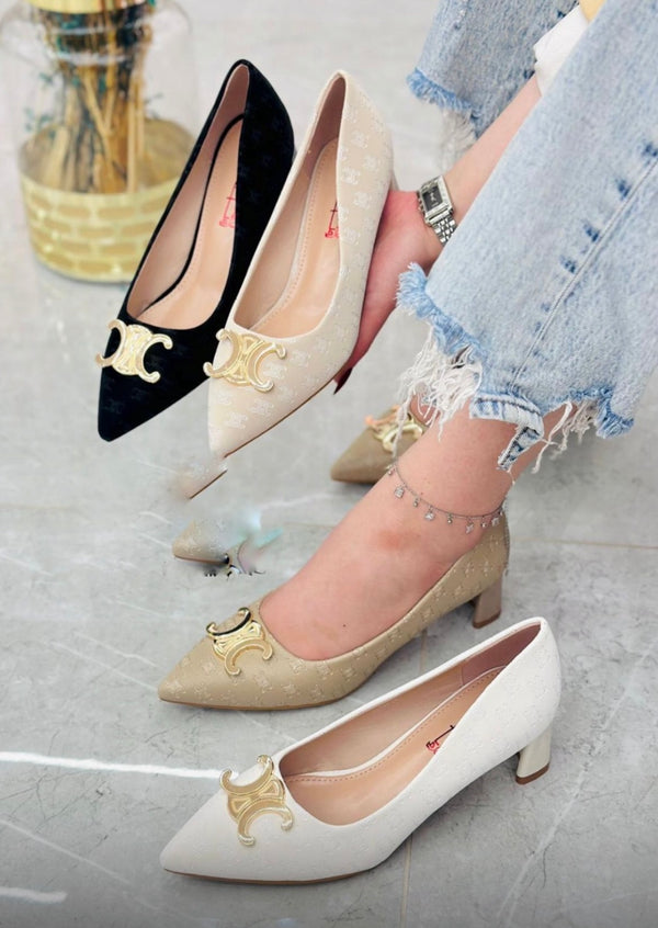 High heel shoes