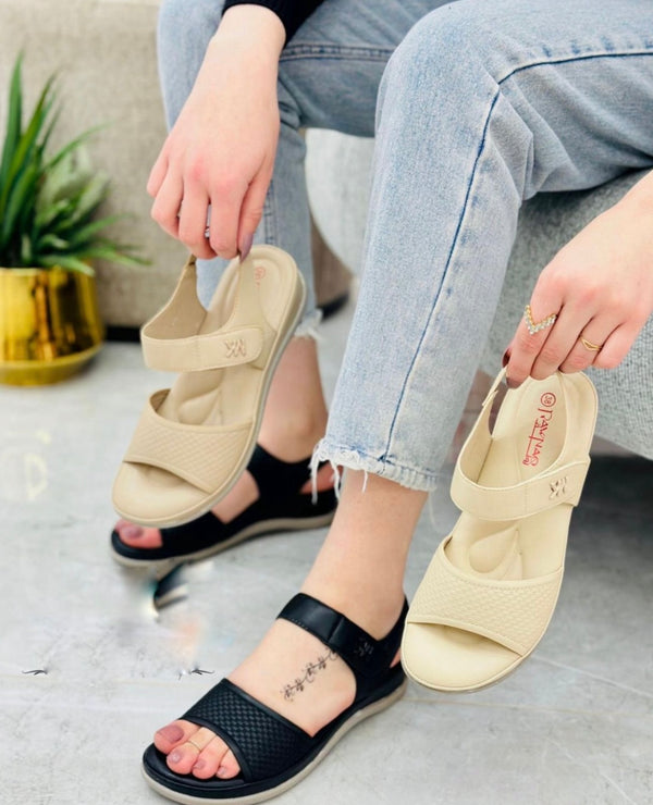 formal rocky heel sandal