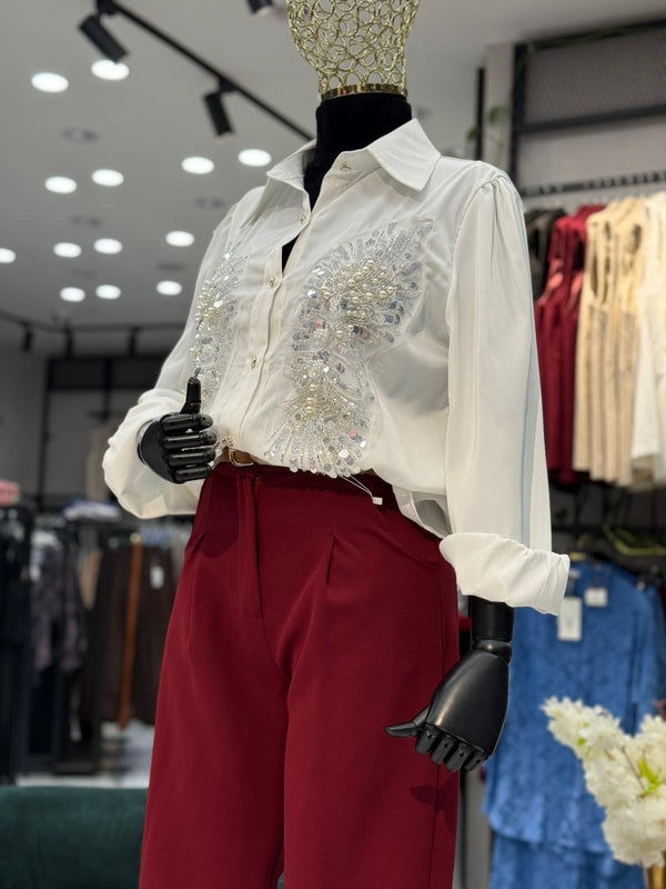 Satin shirt