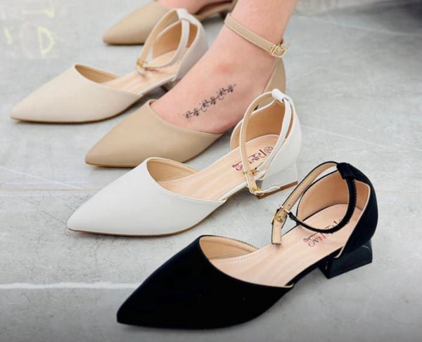 Women's small heel sandal