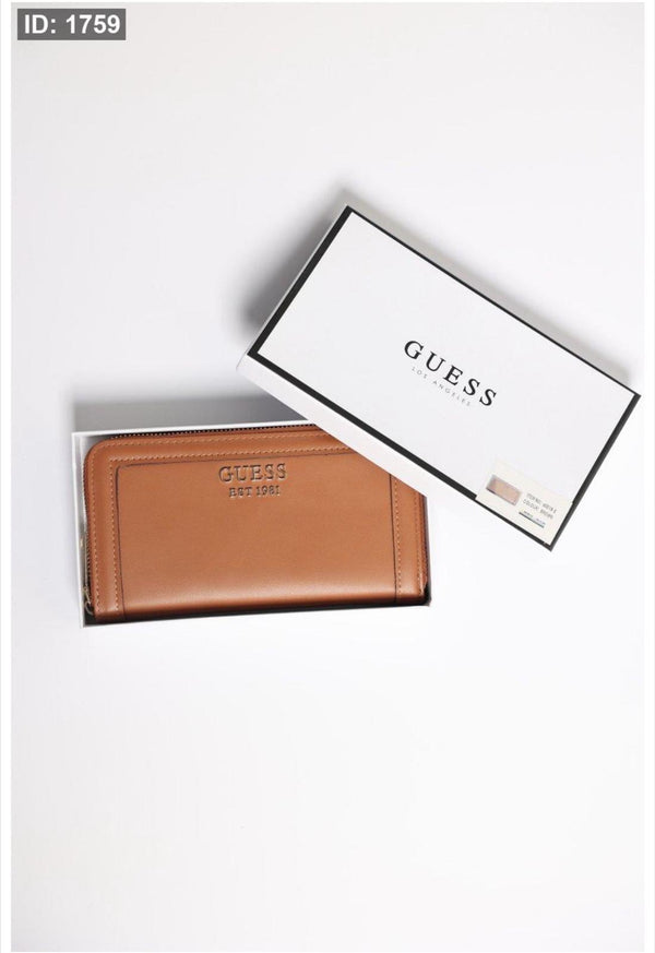 Two large GUESS folders / box included