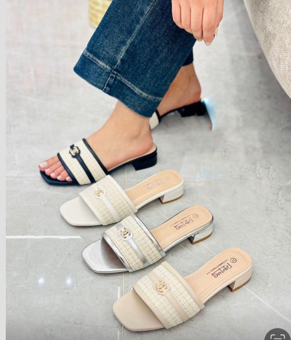 Chanel slippers