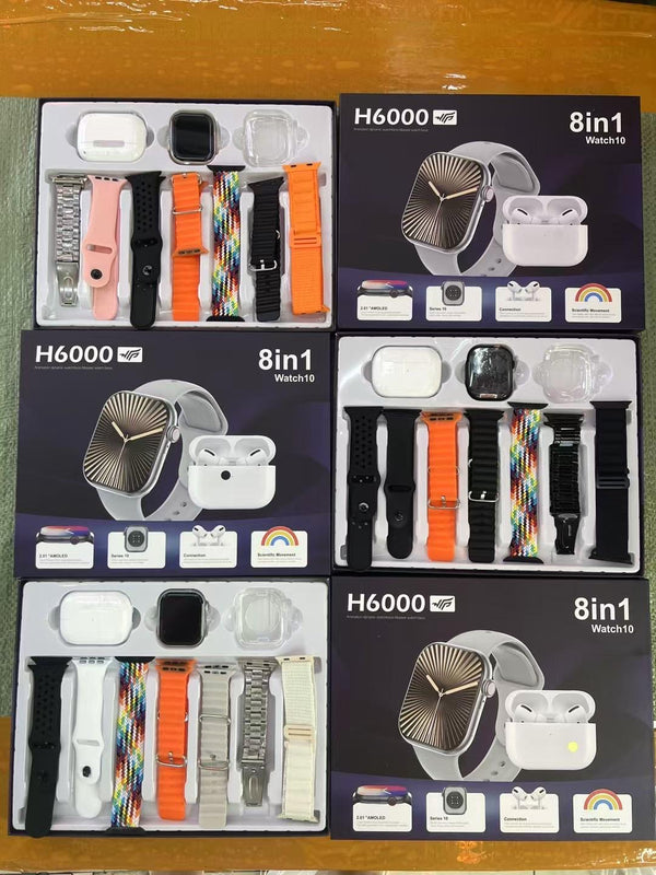 Smart Watch H6000 8-in-1