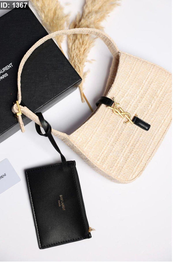 Straw bag - YSL A7 / box included