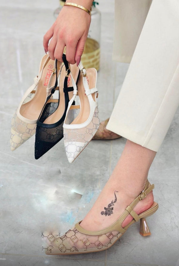 Women's heel sandal