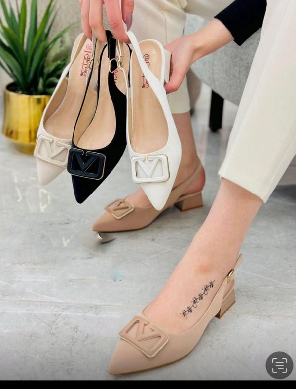 Formal women's heel sandal