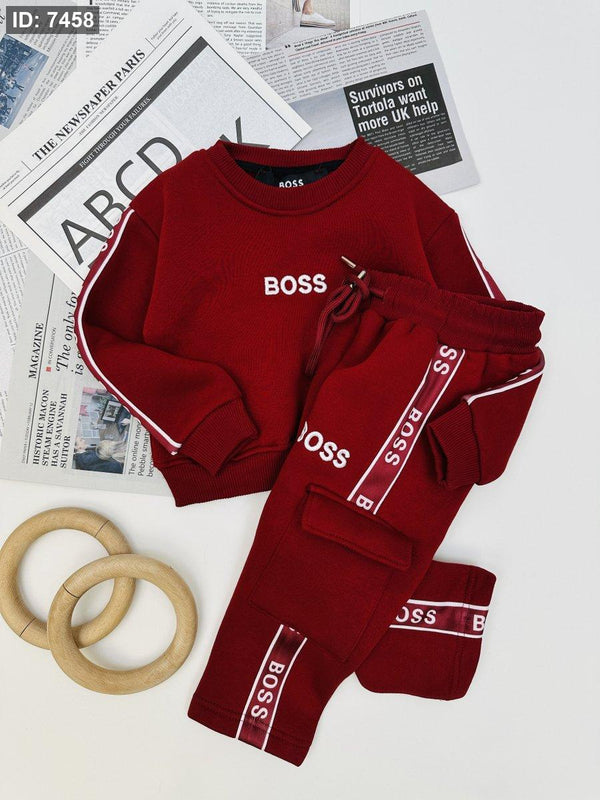 BOSS Winter tracksuit for kids